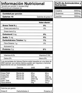 Creatina HCl Atomic 60 servicios